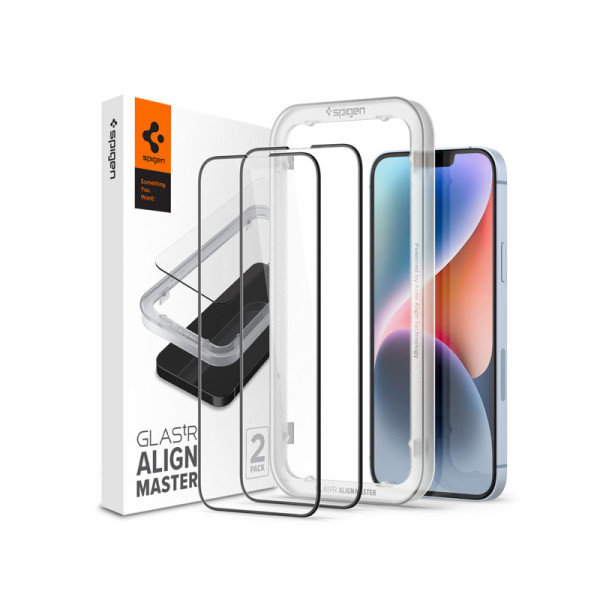 Glas tR Align Master Screen Protector for iPhone 16e/14/13Pro/13(2 pcs)